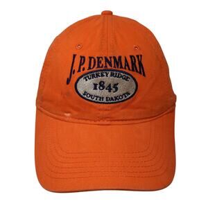 J.P. Denmark Turkey Ridge Baseball Cap Orange OS Authentic Headwear The Cozy